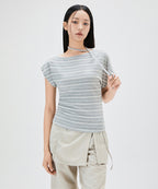 MIXXO MIXXO T-Shirt Striped Tie
