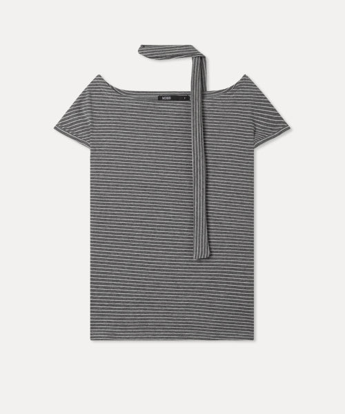 MIXXO MIXXO T-Shirt Striped Tie