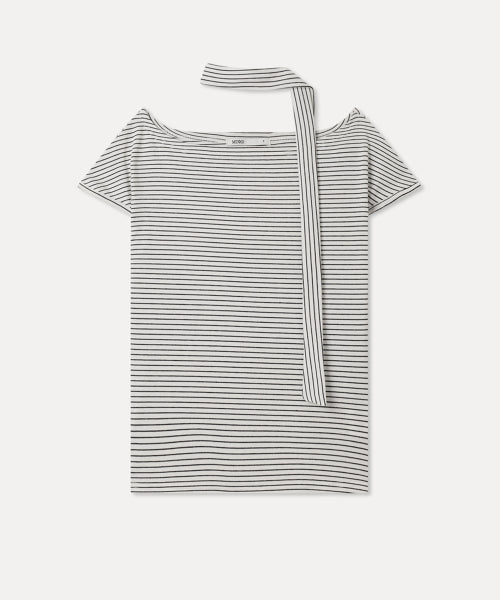 MIXXO MIXXO T-Shirt Striped Tie