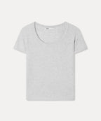 MIXXO MIXXO Scoop Neck See-Through Knitwear (C, S)