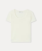 MIXXO MIXXO Scoop Neck See-Through Knitwear (C, S)