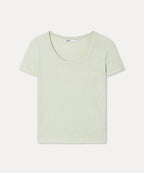 MIXXO MIXXO Scoop Neck See-Through Knitwear (C, S)