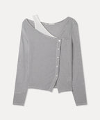 MIXXO MIXXO T-Shirt Unbald Striped Long Sleeve
