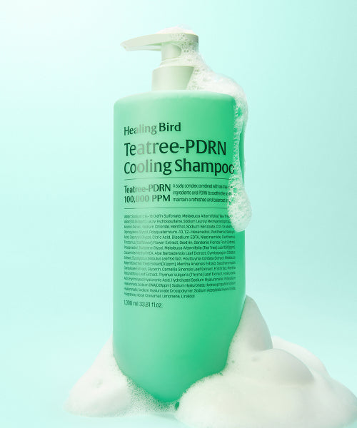 HEALING BIRD Tea Tree PDRN Cooling Shampoo 1000ml