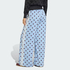 ADIDAS ADIDAS Satin Polka Dot Wide Leg Pants - Size