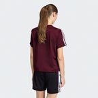ADIDAS ADIDAS T-Shirt Maroon:White - Size