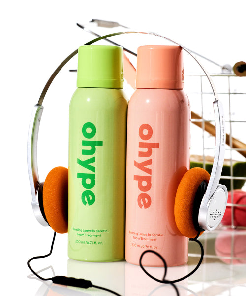 OHYPE Bonding Leave-in Keratin Foam Treatment 200ml, Nude Musk