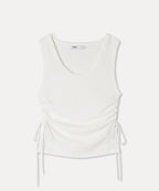 MIXXO MIXXO T-Shirt Shirring Tank Top