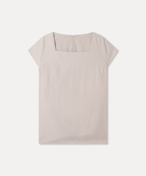 MIXXO MIXXO Shirt Square Neck Back Detail