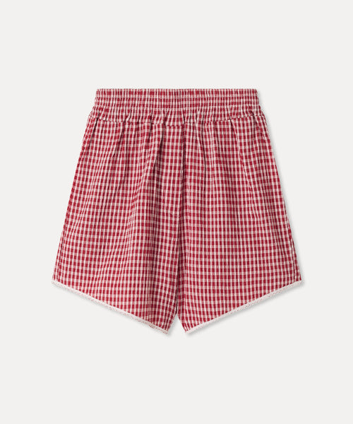 MIXXO MIXXO Banded Check Short Pants S