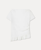 MIXXO MIXXO T-Shirt Hem Frill Short-Sleeved