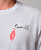 NIKE Nike Jordan Graphic T-Shirt M - White: Infrared 23
