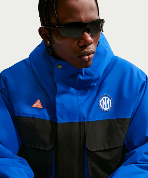 NIKE NIKE Jacket M - Hyper Blue:Black:Safety Orange