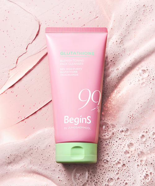BEGINS BEGINS Pink Guava Glutathione Trace Toning Pack Cleanser 130ml