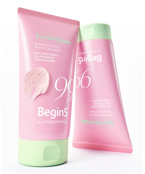 BEGINS BEGINS Pink Guava Glutathione Trace Toning Pack Cleanser 130ml