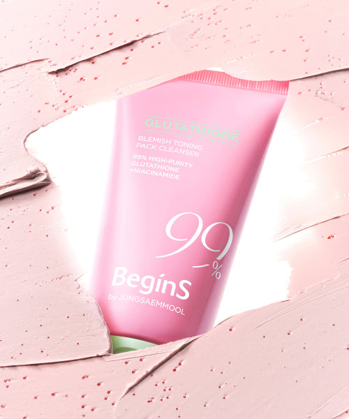 BEGINS BEGINS Pink Guava Glutathione Trace Toning Pack Cleanser 130ml