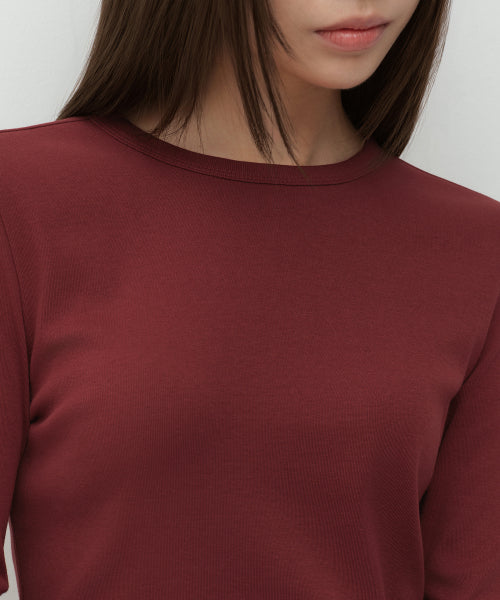 MUSINSA STANDARD WOMAN MUSINSA STANDARD WOMAN T-Shirt Slim Fit