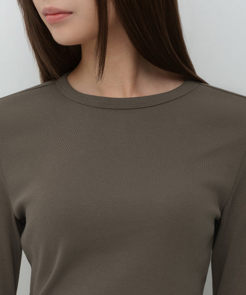 MUSINSA STANDARD WOMAN MUSINSA STANDARD WOMAN T-Shirt Slim Fit