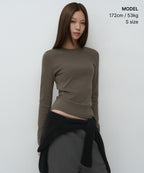 MUSINSA STANDARD WOMAN MUSINSA STANDARD WOMAN T-Shirt Slim Fit