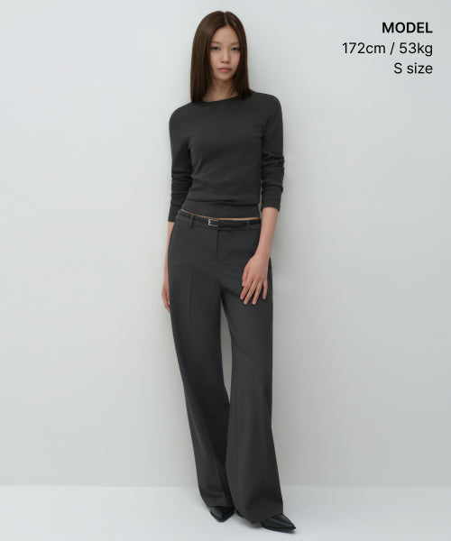 MUSINSA STANDARD WOMAN MUSINSA STANDARD WOMAN T-Shirt Slim Fit