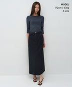 MUSINSA STANDARD WOMAN MUSINSA STANDARD WOMAN T-Shirt Slim Fit