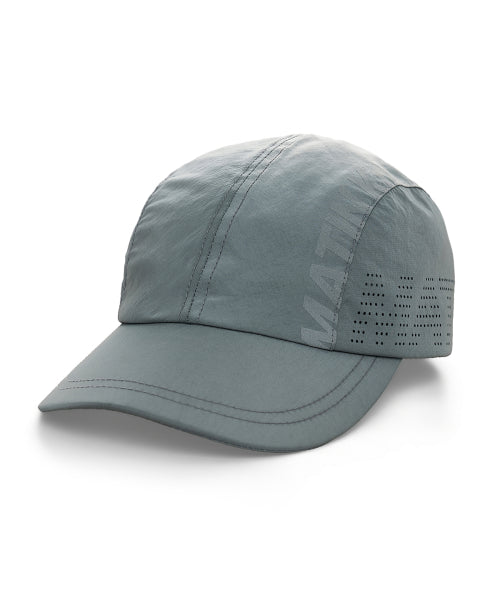 MATIN KIM MATIN KIM MESH LOGO SPORTY CAP in Grey