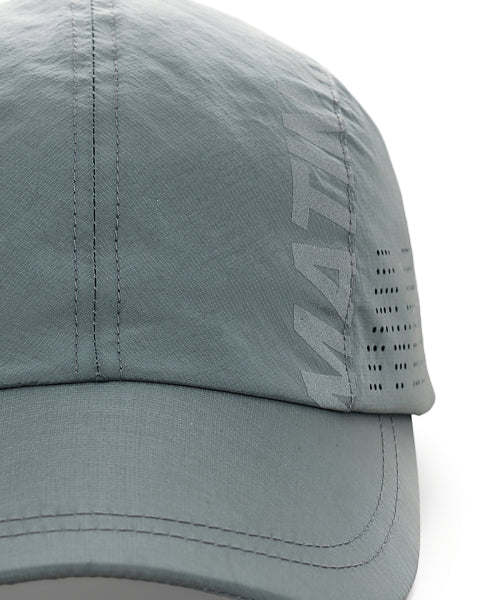 MATIN KIM MATIN KIM MESH LOGO SPORTY CAP in Grey