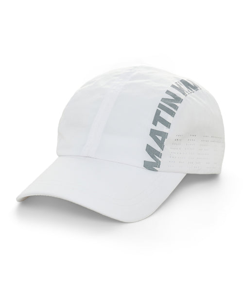 MATIN KIM MATIN KIM MESH LOGO SPORTY CAP in White