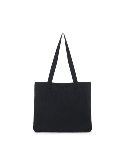 MATIN KIM MATIN KIM Fabric Big Ecobag in Black