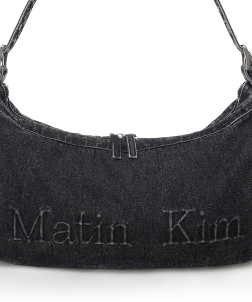MATIN KIM MATIN KIM Dust Denim Side Pocket Bag