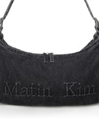 MATIN KIM MATIN KIM Dust Denim Side Pocket Bag