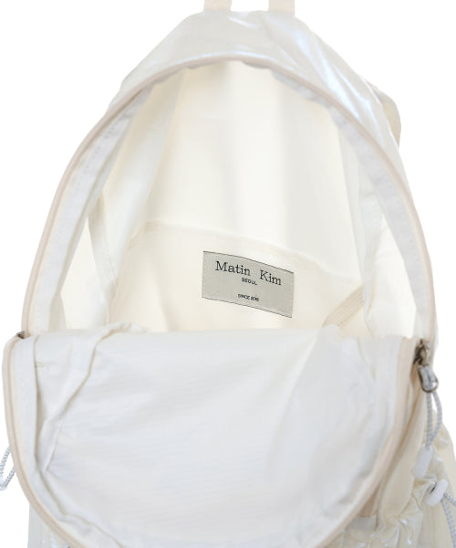 MATIN KIM MATIN KIM Backpack White