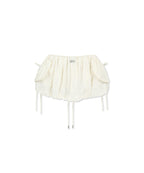 MATIN KIM MATIN KIM Strap Detail Balloon Skirt