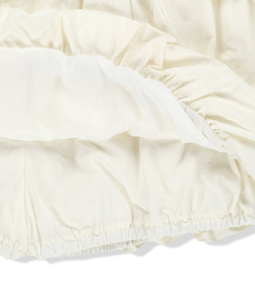 MATIN KIM MATIN KIM Strap Detail Balloon Skirt