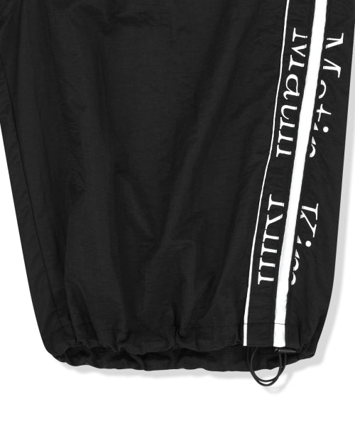 MATIN KIM MATIN KIM Side Logo Bermuda Track Pants