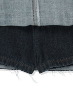 MATIN KIM MATIN KIM CARGO MINI DENIM SKORT
