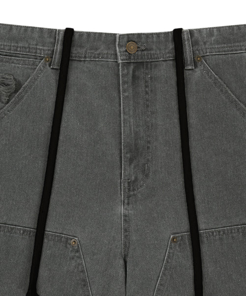 MATIN KIM MATIN KIM Denim Shorts Regular Fit