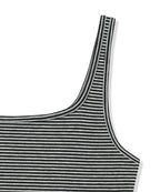 MATIN KIM MATIN KIM SQUARE NECK CROPPED TANK TOP