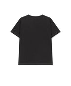 MATIN KIM MATIN KIM T-Shirt Crease Top (Black)