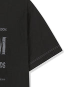 MATIN KIM MATIN KIM T-Shirt Crease Top (Black)