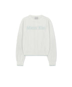 MATIN KIM MATIN KIM Sheer Cardigan for Women in White