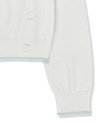 MATIN KIM MATIN KIM Sheer Cardigan for Women in White