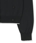 MATIN KIM MATIN KIM Sheer Cardigan for Women in Black