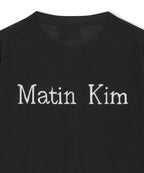 MATIN KIM MATIN KIM Sheer Cardigan for Women in Black