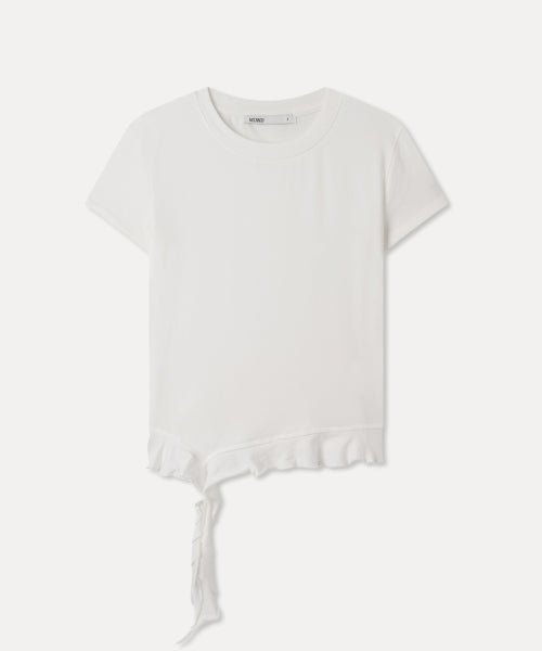 MIXXO MIXXO T-Shirt Ruffled Short-Sleeved
