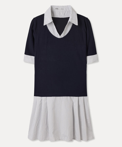 MIXXO MIXXO Shirt Layered Dress S