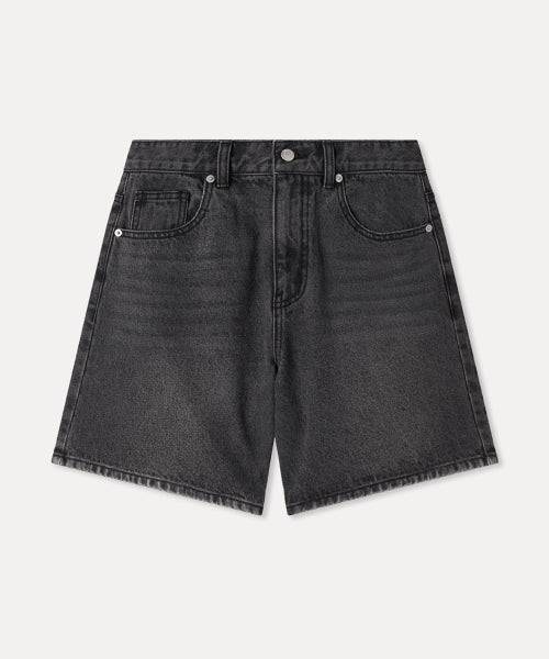 MIXXO MIXXO Denim Three-Quarter Shorts S