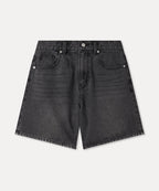 MIXXO MIXXO Denim Three-Quarter Shorts S