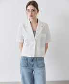 MIXXO MIXXO Pocket Wide Flare Denim Pants