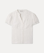 MIXXO MIXXO V-neck frill shirt size C